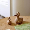 Billede af Nordahl Andersen træfigur sæt And med ælling (8/5 cm)