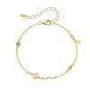 Billede af WiOGA Grace armbånd forgyldt sølv m. fvp+cz (15,5-19 cm)