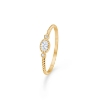 Billede af Mads Z "Antonia" ring 8 kt. guld m. cz (str. 50-60)