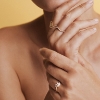 Billede af Mads Z "Freya" ring 14 karat guld m. 0,45 ct. W.SI brillanter (str. 50-60)