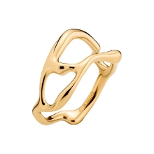 Billede af Maria Black 'Iris' ring forgyldt sølv (str. 54)