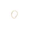 Billede af Maria Black 'Copenhagen' hoop forgyldt sølv (25 mm)