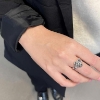 Billede af Ring kugler sølv pt.