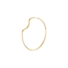 Billede af Maria Black 'Copenhagen' hoop forgyldt sølv (50 mm)