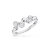Billede af Ring kugler cubic zir. sølv rh.