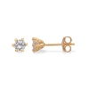 Billede af Ørepynt syn.zir. 4 mm. 8 kt.