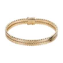 Billede af Armbånd geneve 14kt t 90 1rk bredde 7,5mm 18,5cm