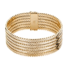 Billede af Armbånd geneve 14kt t 90 4rk bredde 25,0mm 18,5cm