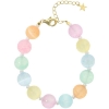 Billede af Nuni Copenhagen Jasmin Multi armbånd forgyldt sølv m. perler (17+3 cm)