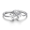 Billede af *Pandora Stranger Things Friends Don't Lie delbar ring sølv (str. 56)