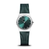 Billede af Bering Classic dameur stål grøn 27mm 3 bar