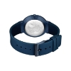 Billede af Bering Classic unisexur stål blå m. silikoneremme 41mm 3 bar