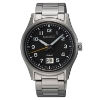 Billede af Seiko Classic herreur stål sort skive safirglas 39,5mm 10ATM