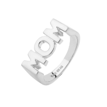 Billede af Maria Black 'MOM +' ring sølv (str. 62)