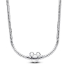 Billede af Pandora DISNEY Mickey Mouse Slangehalskæde sølv (45 cm)