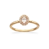 Billede af Diana ring roset 0,28 H-W/SI 14 kt