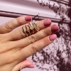 Billede af Diana ring roset 0,28 H-W/SI 14 kt