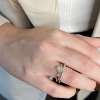 Billede af Diana ring roset 0,28 H-W/SI 14 kt