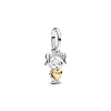 Billede af Pandora Glad Pige charm sølv + metal