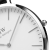 Billede af Daniel Wellington herreur Classic Sheffield, læderrem sort, stål, 40mm