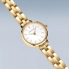 Billede af Bering Classic dameur stål gulddoublé lænke 22mm 3bar