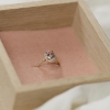 Billede af Diana ring roset 0,16 H-W/SI-morganit 14 kt