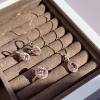 Billede af Diana ring roset 0,16 H-W/SI-morganit 14 kt