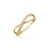 Billede af Ring cubic zir. 8 kt.