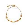Billede af STINE A Petit Ile De L'Amour armbånd forgyldt sølv (17-25 cm)