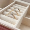 Billede af Ring 0,18 (oval)+2*0,04  H-W/SI  rd/hv14 kt