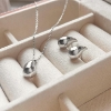 Billede af *Øreringe 7x13 mm dråbe sølv rh.
