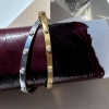 Billede af STINE A Bangle With Five Flow Stones armring forgyldt sølv m. cz