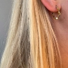 Billede af Creoler buet 20 mm. 8 kt.
