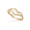 Billede af Ring fkp./cubic zir. 8 kt.