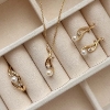 Billede af Ring fkp./cubic zir. 8 kt.
