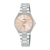 Billede af Lorus Dress dameur stål rosa skive safirglas 5bar 28mm