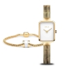 Billede af Bering Classic Gift Set dameur stål safirglas 3bar + armbånd m. charm (185mm)