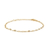 Billede af Studio Z "Aurelia" armbånd forgyldt sølv (16-19 cm)