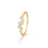 Billede af Mads Z "Lucy" ring 8 kt. guld m. cz (str. 50-60)