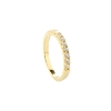 Billede af Aqua Dulce Darling ring forgyldt sølv m. cz (str. 50-62)