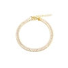 Billede af Aqua Dulce Philina armbånd forgyldt sølv m. cz (17 + 3 cm)
