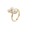 Billede af Aqua Dulce Bubbels ring forgyldt sølv m. fvp (str. 50-62)
