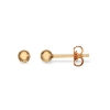 Billede af Ørepynt  kugle 3 mm. 8 kt.