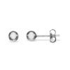 Billede af Ørepynt  kugle 5 mm. hv. 14 kt.