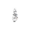Billede af Pandora ME Perle & Pile minicharm sølv m. perle