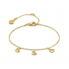 Billede af Spirit Icons Youth armbånd forgyldt sølv 15+4 cm.