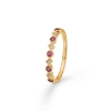 Billede af Mads Z "Poetry" ring 14 karat guld m. 0,02 ct. + turmalin (str. 50-60)