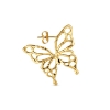 Billede af Jane Kønig Butterfly ørering forgyldt sølv (1 stk.)