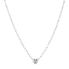 Billede af Jane Kønig Bruised Heart Belly Chain sølv (80cm)