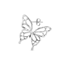 Billede af Jane Kønig Butterfly ørering sølv (1 stk.) - Left